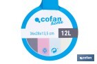 Panier Multi-usages | Capacité 12 L | Panier de Rangement | Panier Organisateur - Cofan