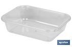 MULTI-PURPOSE TRAY | ALBAHACA MODEL | SEVERAL SIZES | TRANSPARENT MATERIAL | MULTI-PURPOSE ORGANISER