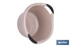 Bacinella rotonda | Con manici | Capacità: 15 L | Bacinella multiuso e versatile - Cofan