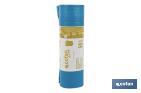  Scented blue bin bags with tie handles | Size: 70 x 70cm and gauge of 120 - Cofan