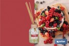 REED DIFFUSER | AROMA OF RED FRUITS | RATTAN SCENT STICKS