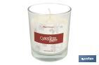 SCENTED CANDLE | VEGETABLE WAX | AROMA OF RED FRUITS | COTTON WICK