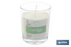 Scented candle | Vegetable wax | Aroma of bamboo | Cotton wick - Cofan