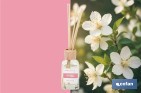 DIFFUSEUR DE PARFUM À BÂTONNETS | ARÔME À JASMIN | DIFFUSEUR AVEC BÂTONNETS EN ROTIN