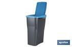 Blue recycling bin | Suitable for recycling paper and cardboard | Available in three different capacities and sizes - Cofan