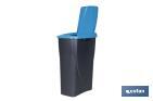 Poubelle bleue pour recycler les matériaux en papier et carton | Trois dimensions et capacités différentes - Cofan