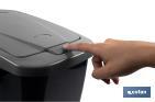 Grey recycling bin | Suitable for recycling organic waste | Available in three different capacities and sizes - Cofan