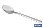 Moka spoon | Bari Model | 18/10 Stainless steel | Blister of 3 pieces - Cofan