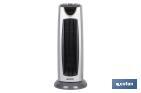 Termo ventilador Eléctrico | Modelo Varsovia | Doble Función de Calor 1000 - 2000 W | Calefactor Cerámico PTC - Cofan