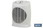 Termoventilador Eléctrico | Modelo Estonia | Doble Función de Calor 1000 - 2000 W | Termostato Regulable - Cofan