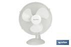 VENTILADOR BLANCO MODELO SOLANO DE 3 VELOCIDADES