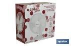 3 Speed White Desk Fan, Solano Model - Cofan