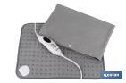 Grey electric heating pad | Available in two sizes to choose from | 6 heat settings - Cofan