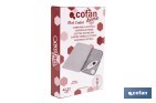 Almofada Elétrica Térmica Cinza | Dois tamanhos para escolher | Com 6 Níveis de Calor - Cofan