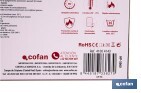 Almofada Elétrica Térmica Cinza | Dois tamanhos para escolher | Com 6 Níveis de Calor - Cofan