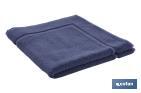 BATH MAT | MARÍN MODEL | NAVY BLUE | 100% COTTON | WEIGHT: 1,000G/M2 | SIZE: 60 X 60CM