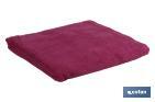 Toalla de lavabo | Modelo Mar Rojo | Color Púrpura | 100 % Algodón | Gramaje 580 g/m² | Medidas 50 x 100 cm - Cofan