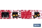 Freidora de aire dual | Pantalla táctil | 8 programas preestablecidos | Acabado inteligente | Capacidad: 8 litros | Potencia: 1700 W - Cofan
