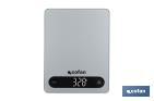 Balance de cuisine numérique disponible en 3 couleurs | Écran LED | 4 capteurs de haute précision - Cofan