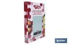 Balance de cuisine numérique disponible en 3 couleurs | Écran LED | 4 capteurs de haute précision - Cofan