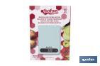 Balance de cuisine numérique disponible en 3 couleurs | Écran LED | 4 capteurs de haute précision - Cofan