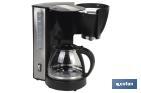 Cafetera Eléctrica por Goteo | Modelo Margot | Potencia 870W | Capacidad 10 Tazas | Capacidad 1,25 L | Diseño Fino y Elegante - Cofan