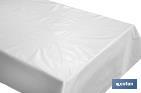 Protector de mesa | Medida 1,40 x 50 m | Material  PVC | Color blanco | Modelo Pureza - Cofan