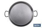 Polished steel paella pan | Different sizes | Traditional paella pan | Paella pan with 2 handles | Different diameters - Cofan