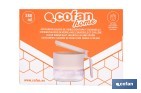 Azucarero o salero de vidrio 380 ml con tapa | Cucharilla incluida | Adecuada para azúcar, sal, café, especias - Cofan
