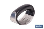 Prensador de ajos ergonómico | Material: acero inoxidable | Apto para lavavajillas, fácil de limpiar - Cofan