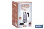Moka Pot, Constanza Model | Stainless Steel | Cofan Coffee Maker - Cofan