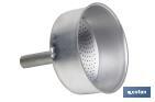 Replacement funnel | Moka Pot, Baviera Model | Black | 6 Cups Capacity | Aluminium - Cofan