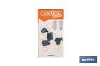 Cafetera italiana inducción | Capacidad: 6 tazas | Cuerpo de aluminio | Mangos de madera | Apta para todo tipo de fuegos | Disponible en diferentes colores - Cofan