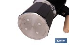 Cafetera italiana inducción | Capacidad: 6 tazas | Cuerpo de aluminio | Mangos de madera | Apta para todo tipo de fuegos | Disponible en diferentes colores - Cofan