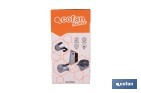 Cafetera italiana inducción | Material: aluminio | Mangos de nylon | Apta para todo tipo de fuegos | Disponible en diferentes capacidades - Cofan
