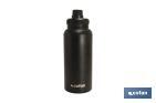EXTREME SPORTS WATER BOTTLE | BLACK | CAPACITY: 550ML OR 950ML