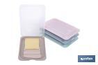 Pack de 4 fiambreras portaembutidos apilables | Tapa transparente | Conservación de alimentos | Medidas: 25 x 17 x 3 cm - Cofan