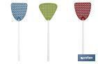 Fly swatter | Plastic | Pack of 12 units - Cofan