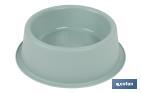 Round food bowl for pets | Available in 2 colours | Size: 24.5 x 7.5cm - Cofan