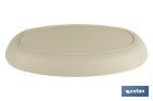 Multipurpose oval serving dish | Available in 2 colours | Size: 39 x 22 x 4.5cm - Cofan