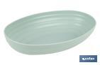 Multipurpose oval serving dish | Available in 2 colours | Size: 24 x 16 x 5.5cm - Cofan