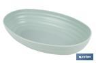 Plat Ovale Multi-usages | En 2 Couleurs | Dimensions : 24 x 16 x 5,5 cm - Cofan