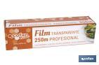 Film transparent à usage professionnel | Étui avec scie à découper | Spécial pour utiliser en cuisine - Cofan