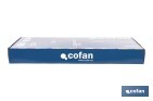 Grifo de cocina monomando con rociador | Caño giratorio 360° | Cuerpo de latón | Medidas: ø5 x 48 x 22 cm | Disponible en acabado cromado - Cofan