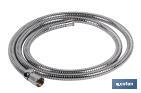 Extendable stainless shower hose | Size: 1.75 x 2.2m | 1/2" thread - Cofan