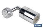 Brise-jet de robinet avec extension rotative universel 720° anti-éclaboussures - Cofan