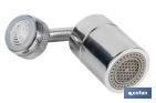 Brise-jet de robinet avec extension rotative universel 720° anti-éclaboussures - Cofan