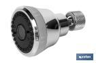 Aerador de torneira com 4 modos | Adequado para torneiras de cozinha | Métrica 22 | Medidas: 5,8 x 8 cm - Cofan