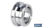 Male thread tap adapter | Brass | M22-24 thread | Supplied in single units - Cofan