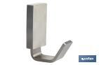 Robe hook | Madeira Model | 304 stainless steel | Satin finish - Cofan